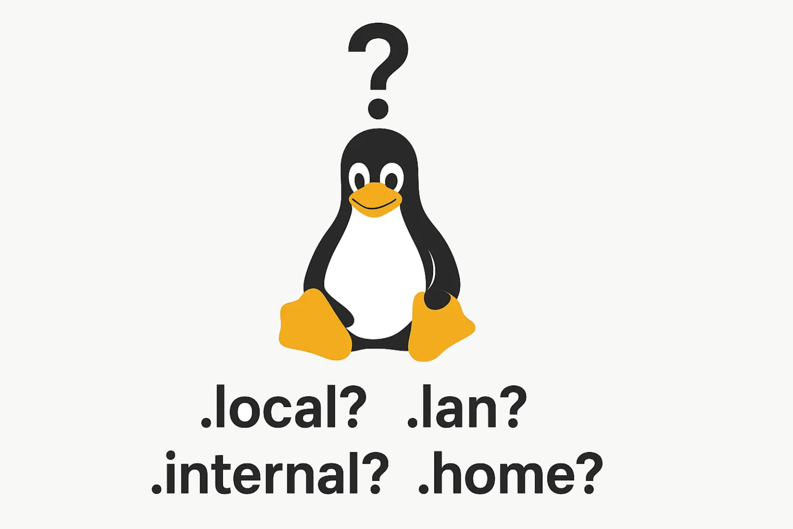 局域網域名該使用.local嗎？